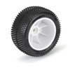 Proline 8297-13 1/18 Prism Rear Carpet Mini-B Tires Mounted 8mm White Wheels (2)