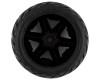 Traxxas 6775 Anaconda 2.8" Pre-Mounted Tires w/ Black RTX Wheels (2wd Front, 4x4 F&R) (2)