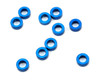 Team Associated 31383 Ballstud Washers, 5.5 x 2.0mm, Blue Aluminum (10)