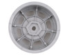 DE Racing DER-DSB-AFS Speedway Buggy Wheels for Associated B6 / Customworks 4 / Front / SILVER / 4pcs