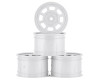 DE Racing DER-DSB-ARW Speedway Buggy Wheels for Associated B6 / TLR 22 /Customworks 4 / Rear / WHITE / 4pcs