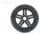 Jetko Super Sonic 1/8 Buggy Tires Mounted on Black Claw Rims, Medium Soft, Belted (2)