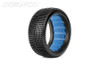 Jetko Dirt Slinger 1/8 Buggy Tires, Super Soft with Inserts (Blue Grey) (2)