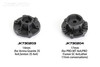 Jetko Rockform 1/10 MT 2.8 Tires Mounted on Black Claw Rims, Medium Soft, 14mm Hex, (For Arrma) (2)