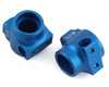 Team Associated 72011 DR10 Factory Team Rear Hub Set, Blue Aluminum