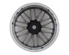 MST LM Wheel Set (Flat Silver) (4) (Offset Changeable) w/12mm Hex