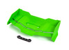Traxxas 9517G Wing/Wing Washer, Sledge, Green
