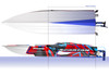 Traxxas Spartan High Performance Race Boat RTR w/ TQi 2.4Ghz Radio, TSM, Red