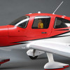 Eflite Cirrus SR22T Red 1.5m BNF Basic