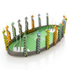 Metal Earth Harry Potter Quidditch Pitch, Color