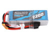 Gens Ace 14.8V 2200mAh 45C 4S LiPo Battery: EC3, Deans