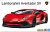 Aoshima 61206 1/24 Lamborghini Aventador LP750-4 SV Sports Car Model Kit