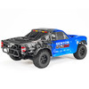 Arrma 1/10 SENTON 4X2 BOOST MEGA 550 Brushed Short Course Truck RTR with Battery & Charger, Blue