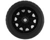 Proline 1020-510 1/6 Menace HP BELTED Fr/Rr 5.7" MT Tires Mounted 24mm Blk Raid (2)
