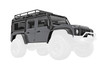 Traxxas 9712-SLVR -TRX-4M Body, Land Rover Defender, complete, Silver