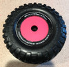 Racin Dots Traxxas Split Spoke Wheel Dot, Hot Pink