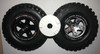 Racin Dots Traxxas Solid Spoke Wheel Dot, White