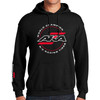 AKA 2023 Logo Black Hoodie, Medium