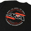 AKA 3-Time World Champion Black T-Shirt, Medium