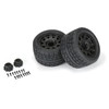 Proline 1020-610 1/8 Menace HP BELTED Fr/Rr 3.8" MT Tires Mounted 17mm Black Raid