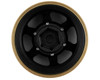 Samix SCX24 Aluminum & Brass Adjustable Offset 1.0" Beadlock Wheels (Black) (4)