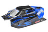 Team Corally Polycarbonate Body, Asuga XLR, Painted Blue, Cut