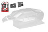 Team Corally Polycarbonate Body, Asuga XLR, Clear, Cut