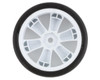 Gravity RC USGT non belted pre glued tires ( edge wheel, white) 