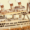 Rolife Classic 3D Wood Puzzles; Cruise Ship TG306