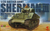 Asuka 1/35 British Army Sherman 3 Mid Production (with Cast Driver's Hood) Model Kit