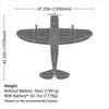 Eflite P-47 Razorback 1.2m BNF Basic 