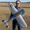 Eflite P-47 Razorback 1.2m BNF Basic 