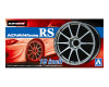 Aoshima 1/24 ADVAN RACING RS 19inch Wheel and Tire Set