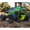 Arrma 1/10 GORGON 4X2 MEGA 550 Brushed Monster Truck RTR with Battery & Charger, Yellow