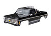 Traxxas 9811-BLK Body, TRX-4M Chevrolet K10 Truck  High Trail (1979), Black