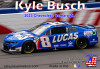Salvinos Jr. RCC2023KBL Richard Childress Racing Kyle Busch #8 Lucas Oil 2023 Chevrolet Camaro 1/24 Scale Model Car Kit