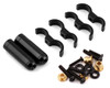 Yeah Racing Desert Lizard Piggyback Shocks w/Reservoir (Black) (2) (100mm)