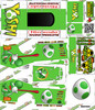 Wrap Addicts Mario Kart Yoshi MudBoss Wrap