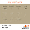 AK Interactive 3G Acrylic Warm Grey 17ml