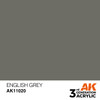 AK Interactive 3G Acrylic English Grey 17ml