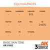 AK Interactive 3G Acrylic Basic Skin Tone 17ml