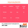 AK Interactive 3G Acrylic Fluorescent Magenta 17ml