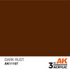 AK Interactive 3G Acrylic Dark Rust 17ml