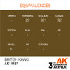 AK Interactive 3G Acrylic British Khaki 17ml