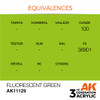 AK Interactive 3G Acrylic Fluorescent Green 17ml