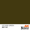 AK Interactive 3G Acrylic US Dark Green 17ml