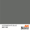 AK Interactive 3G Acrylic Intermediate Blue 17ml