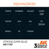 AK Interactive 3G Acrylic Strong Dark Blue 17ml