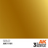 AK Interactive 3G Acrylic Gold 17ml