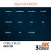 AK Interactive 3G Acrylic Cobalt Blue 17ml